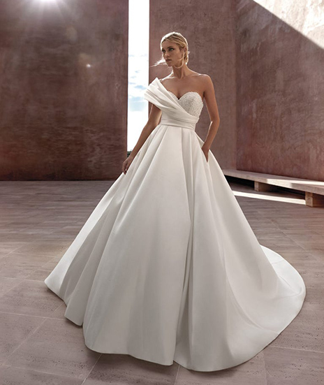 svadobné šaty - model Luise