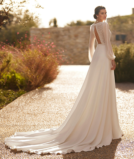 Svadobné šaty - model Danira