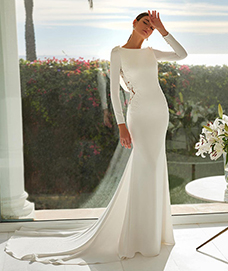 svadobné šaty - model Aella
